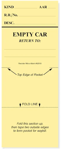 Micro Mark's car card (Image courtesy of Micro Mark)